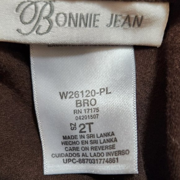 Thanksgiving Outfit by Bonnie Jean, Includes top, pants with turkey applique - Picture 4 of 8